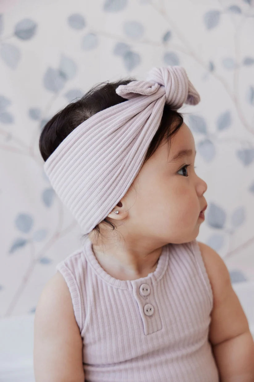 Rib Headband - Lilac Ash by Jamie Kay