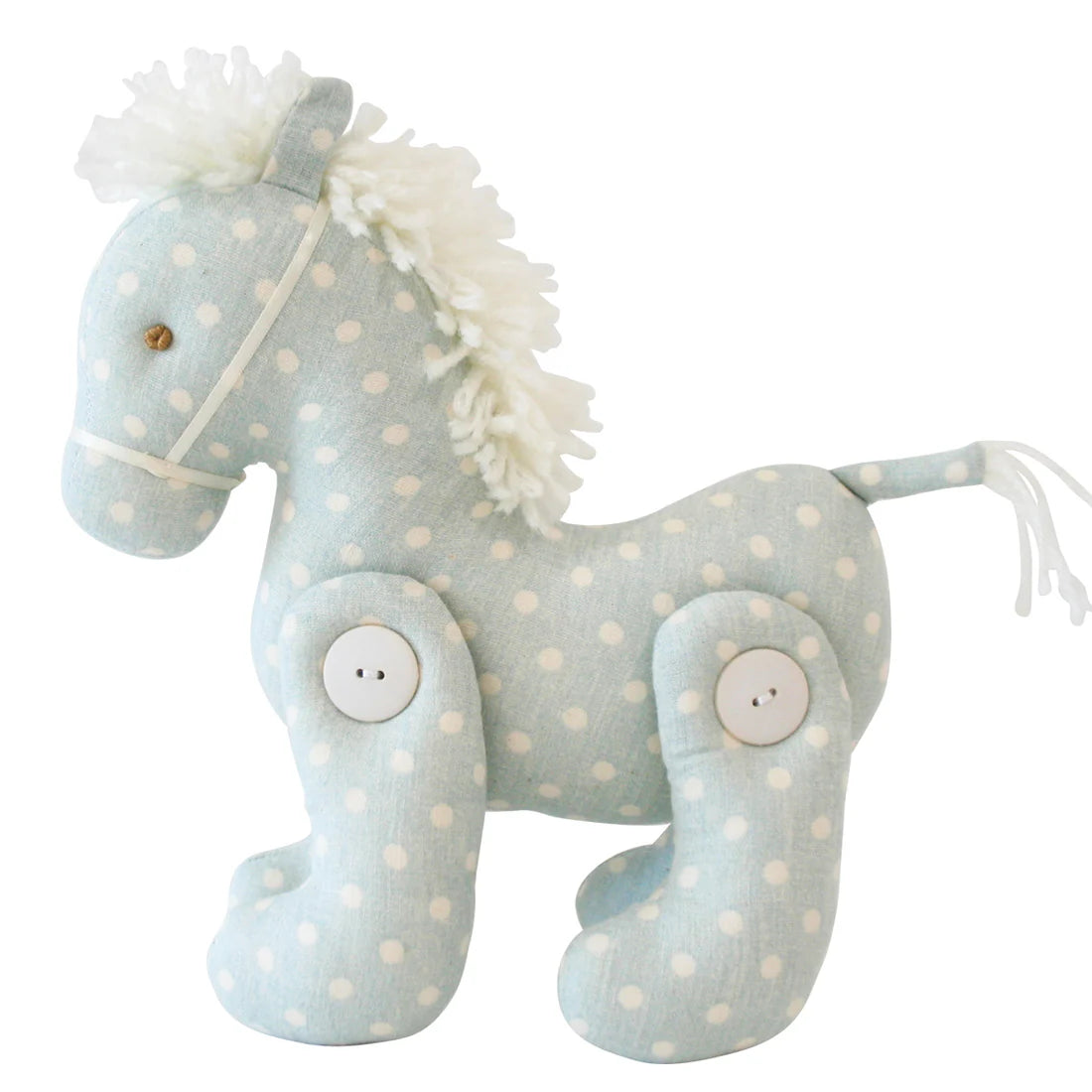 Jointed Pony Duck Egg Blue Spot by Alimrose