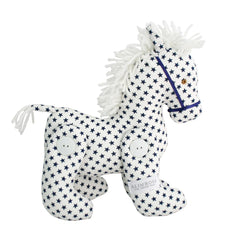 Jointed Pony White Navy Star by Alimrose