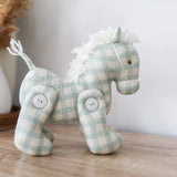 Jointed Pony Sage & White Checkered By Alimrose