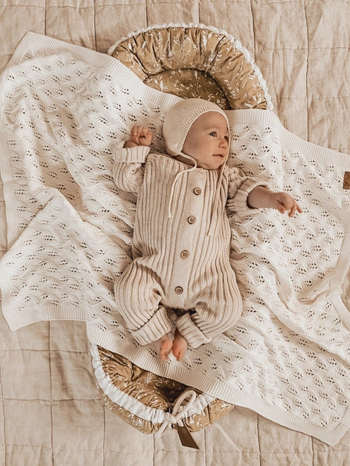 Ribbed Romper - Honey By Little B's Nursery