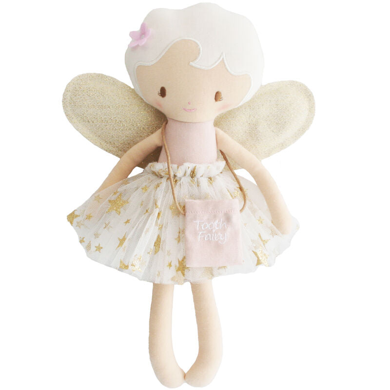 Tilly the Tooth Fairy 40cm Ivory Gold - By Alimrose