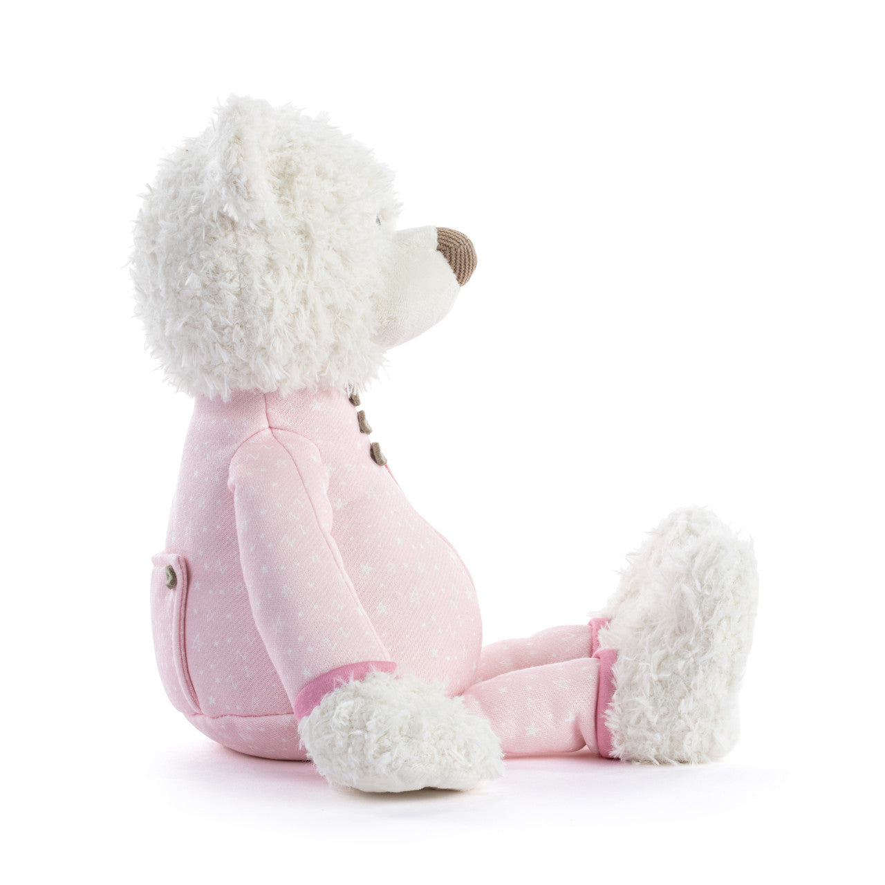 Sweet Dreams Pink PJ Bear - By Demdaco