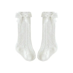 Bow Socks - White by Lilvida