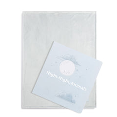 Goodnight Animals Book and Blanket Giftset - By Demdaco
