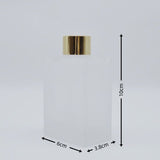 Frosted Favor Bottles with Acrylic Label