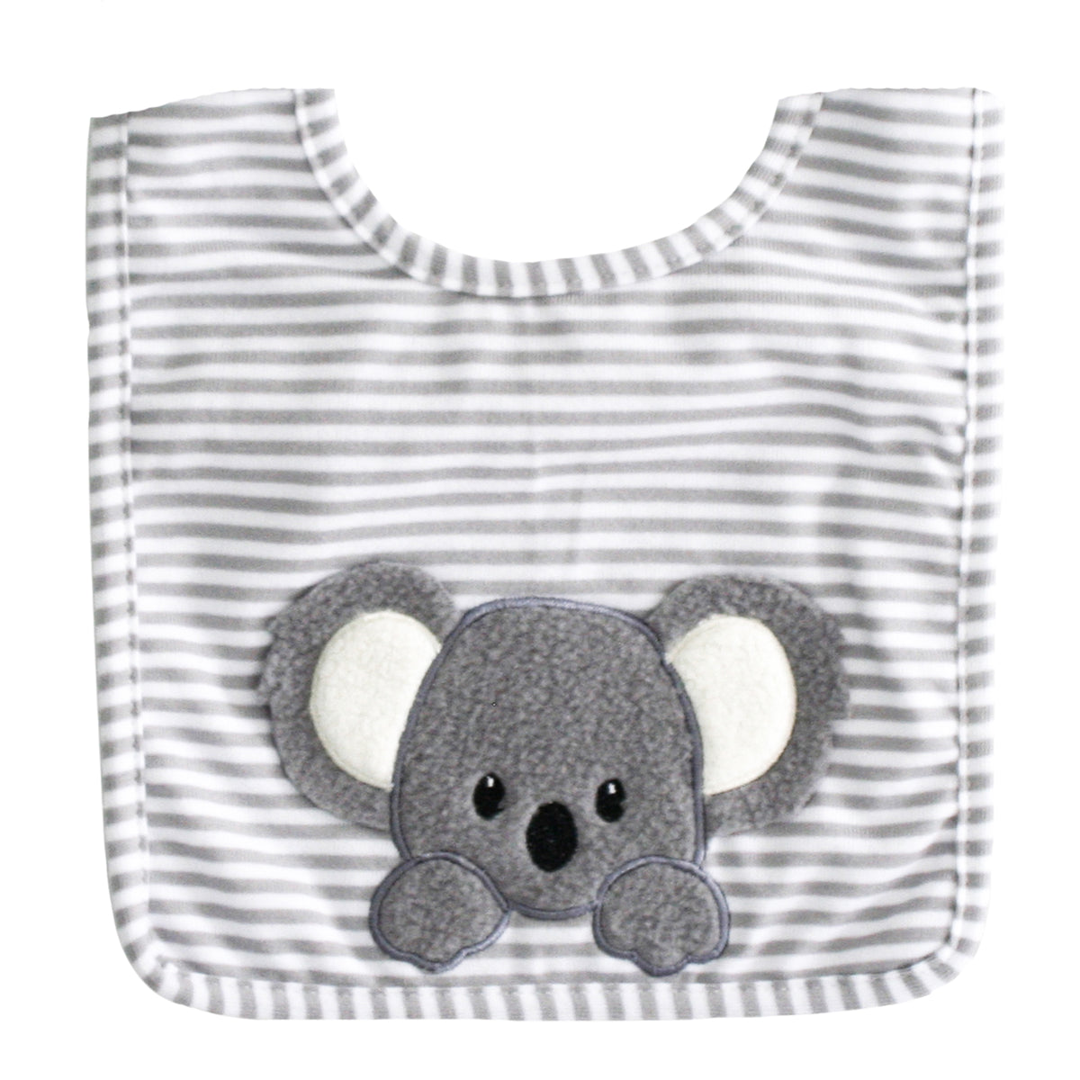 Baby Koala Bib Grey by Alimrose