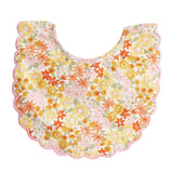 Pre Order: Scallop Edge Bib Sweet Marigold- By Alimrose (Arriving May)
