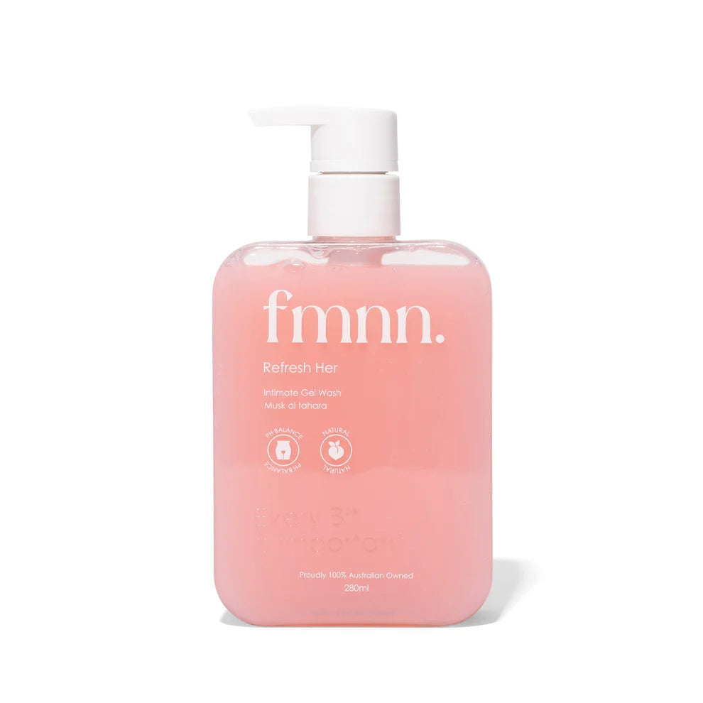 Pre Order: Delivery Nov/Dev 2026 Refresh Her - Musk Al Tahara Intimate Gel Wash by FMNN