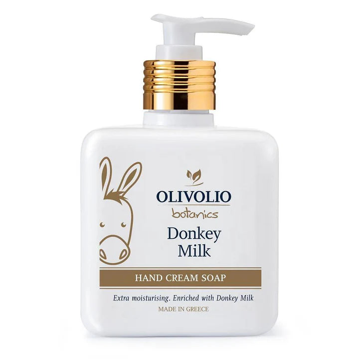 Donkey Milk Hand Cream Soap 300ml by Olivolio