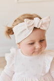 Organic Cotton Headband - Pauline Pink by Jamie Kay