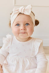 Organic Cotton Headband - Pauline Pink by Jamie Kay