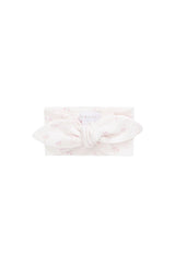 Organic Cotton Headband - Pauline Pink by Jamie Kay