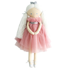 Penelope Princess Doll Sparkle Blush Tulle- 50cm by Alimrose - AVAILABLE JAN 2024
