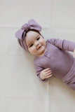 Organic Cotton Modal Headband - Periwinkle by Jamie Kay