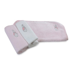 Peter Rabbit 'Hop Little Rabbit' 3 Pack Pink Face Washers