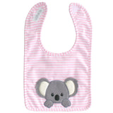 Baby Koala Bib Pink - By Alimrose