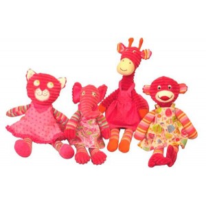 Pink Animal Soft Toy by Baby Boo - Blanket Babies