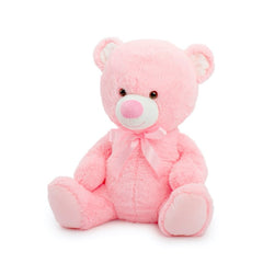 Toby Teddy Bear by Teddytime Pink - 20cm - Blanket Babies