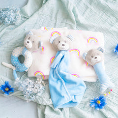 Baby Gift Pack Bear Accessories And Blanket - Baby Blue - Blanket Babies
