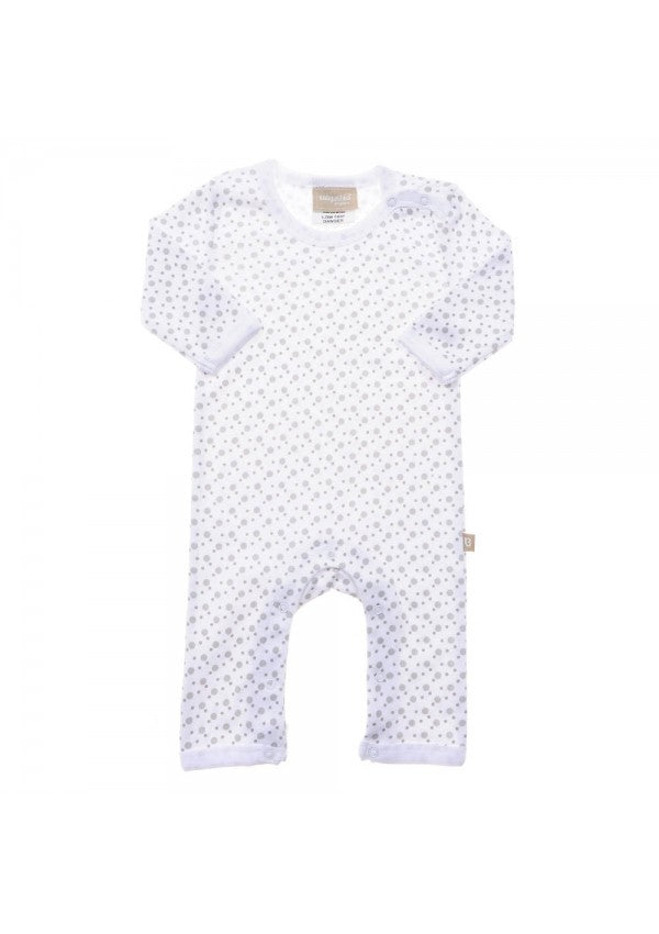 Babyushka Organic Essentials Long Sleeve Polka Dot Jumpsuit - Blanket Babies