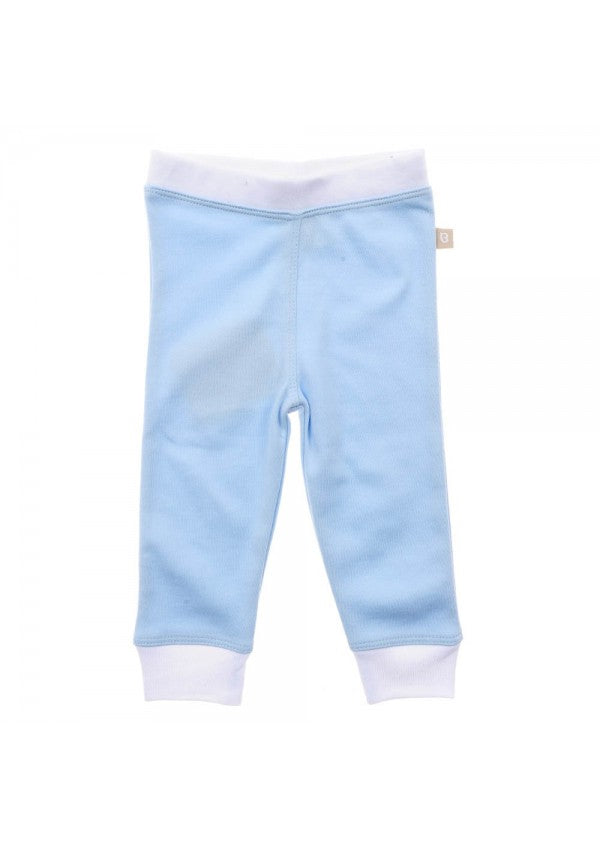 Babyushka Organic Essentials Pants - Blue - Blanket Babies