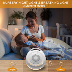 Sleepytot Portable White Noise Machine & Nightlight - Blanket Babies