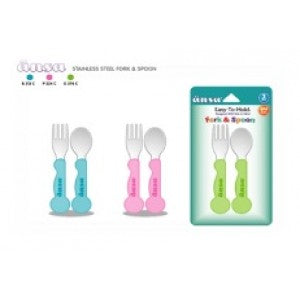 Ansa Fork & Spoon Set - Blanket Babies