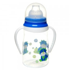 Soft Spout Blue Dino Non-Spill Sippy Cup With Handle - Blanket Babies