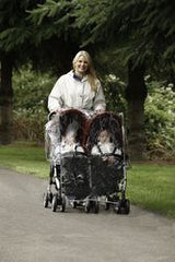 DIONO Double Stroller Rain Cover - Universal size - Blanket Babies