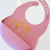 Sage Soft Silicone Bib for Baby & Toddler by Bright Berry - Blanket Babies
