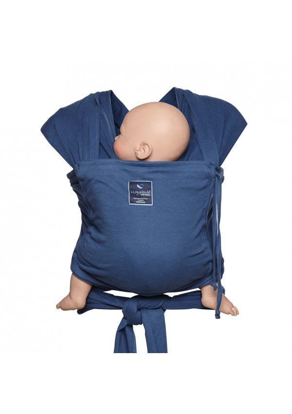 HUG A BUB: Pocket wrap carrier 100% organic - Byron Blue - Blanket Babies