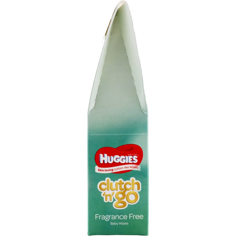 Huggies Baby Wipes Refillable Clutch N' Go 32 Wipes - Blanket Babies