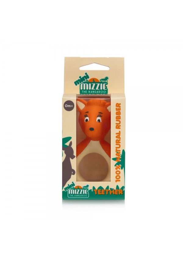 Mini Mizzie - 100% Natural Rubber Baby Teether - Blanket Babies