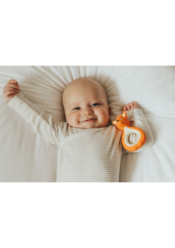 Mini Mizzie - 100% Natural Rubber Baby Teether - Blanket Babies