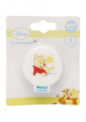 Disney Winnie The Pooh Blue Pacifier Holder - Blanket Babies