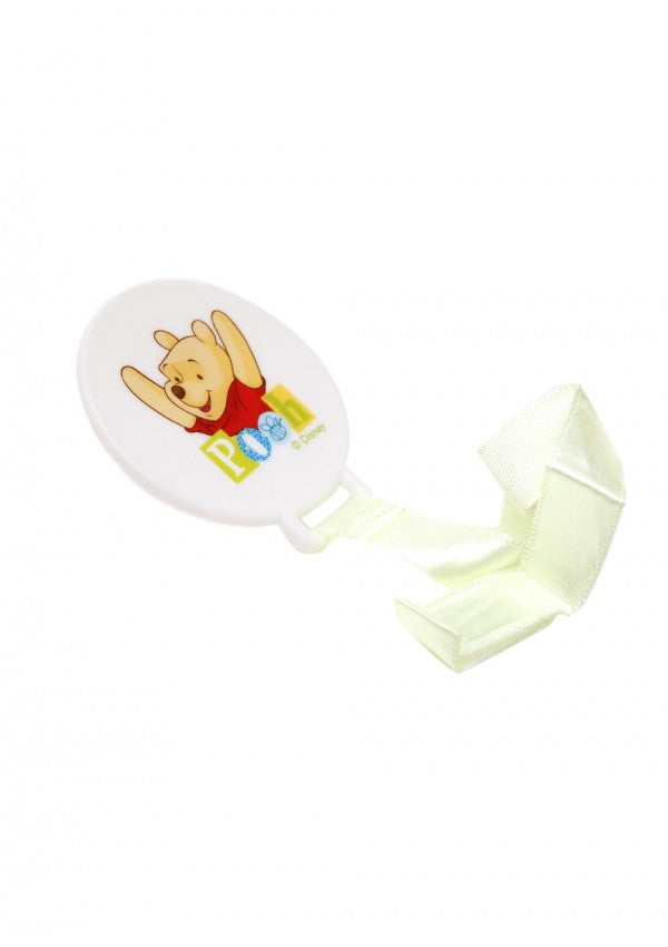 Disney Winnie The Pooh Green Pacifier Holder - Blanket Babies