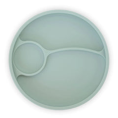 Sage Divided Suction Plate by Bright Berry - Blanket Babies