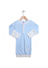 Long Sleeve Nightgown Blue color - Blanket Babies