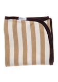 Snugzeez Striped Natural Blanket - Blanket Babies